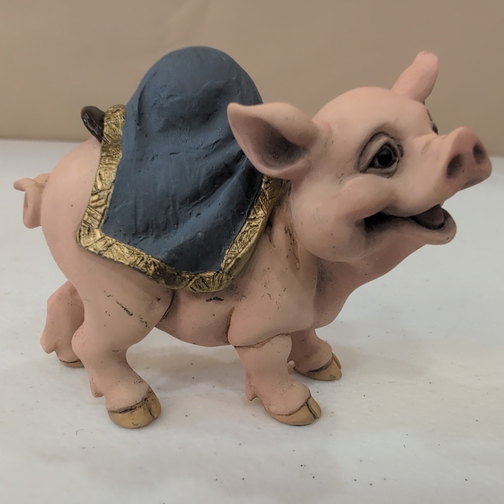 Montana Silversmiths Barnitivity 3pc Set Animal Figurines Cow Pig Dog New‎ - Picture 3 of 7